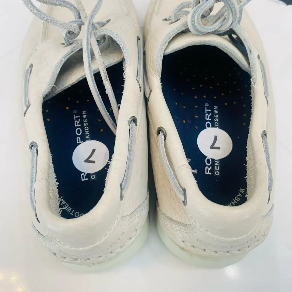 Rockport Cream Loafers